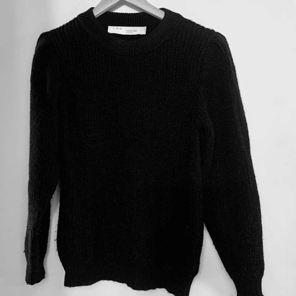 Iro structured shoulder knit
